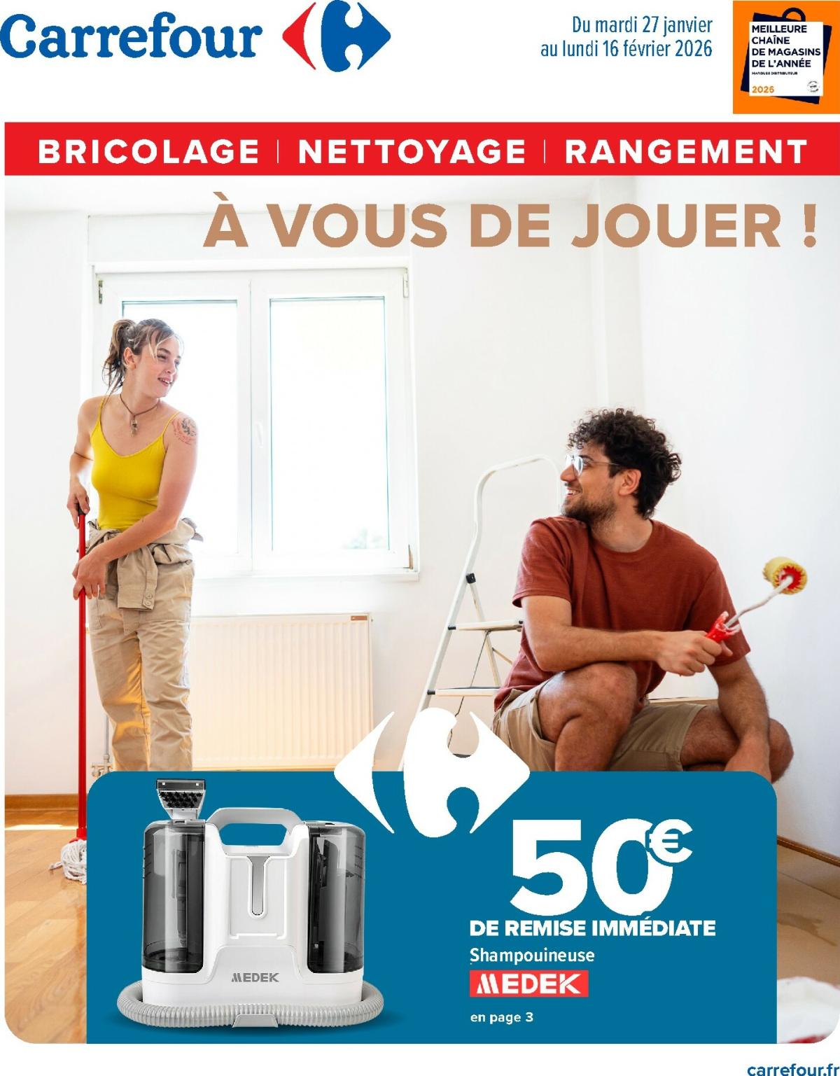 Catalogue Carrefour - Bricolage valable du 27/01 au 16/02