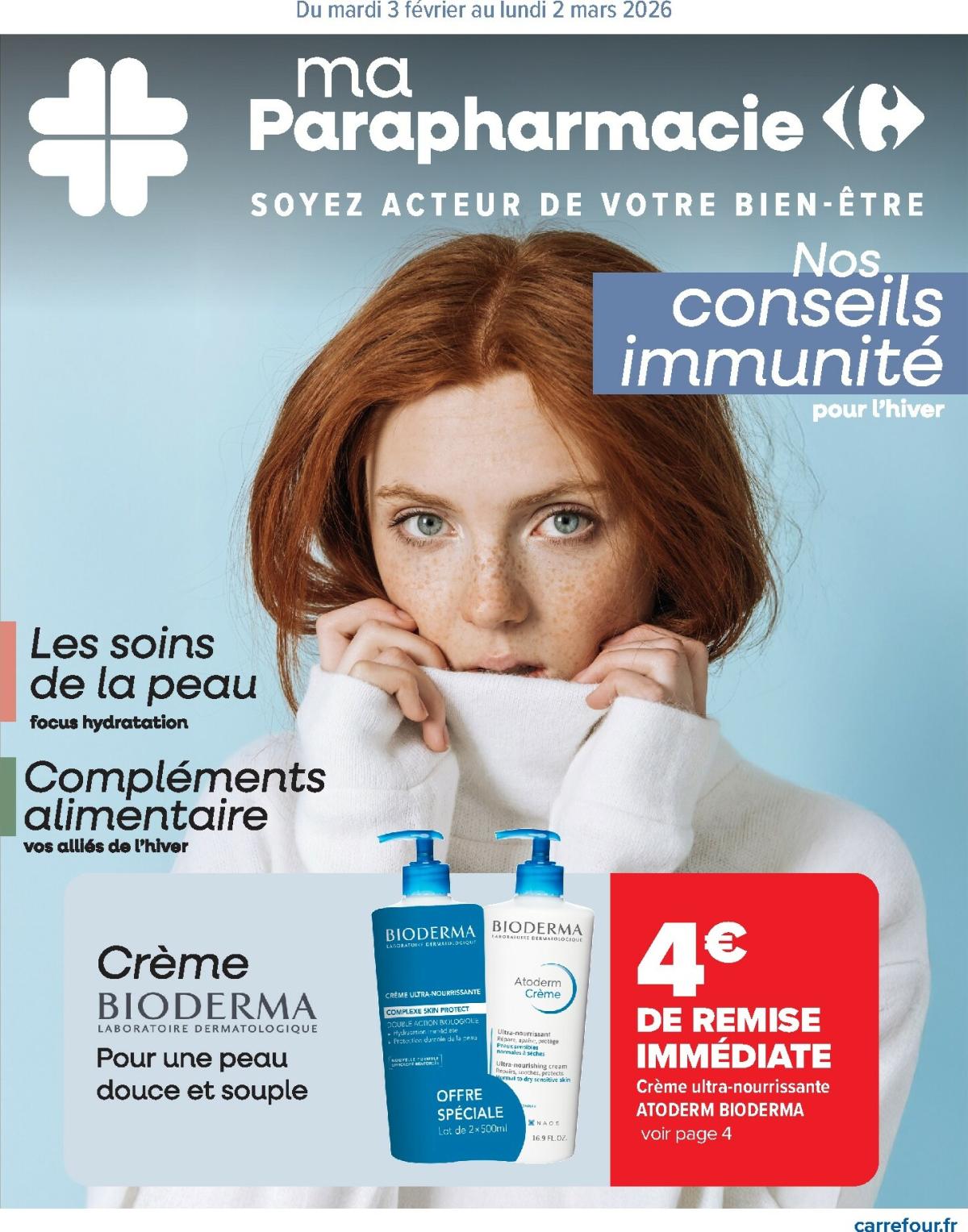 Catalogue Carrefour - Parapharmacie valable du 03/02/2026 au 02/03/2026