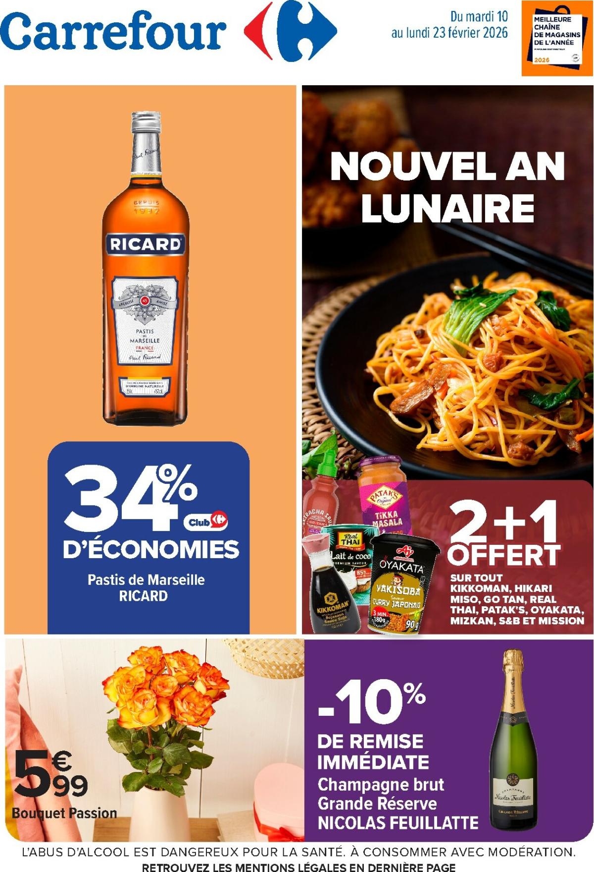 Catalogue Carrefour - Nouvel an Lunaire valable du 10/02/2026 au 23/02/2026