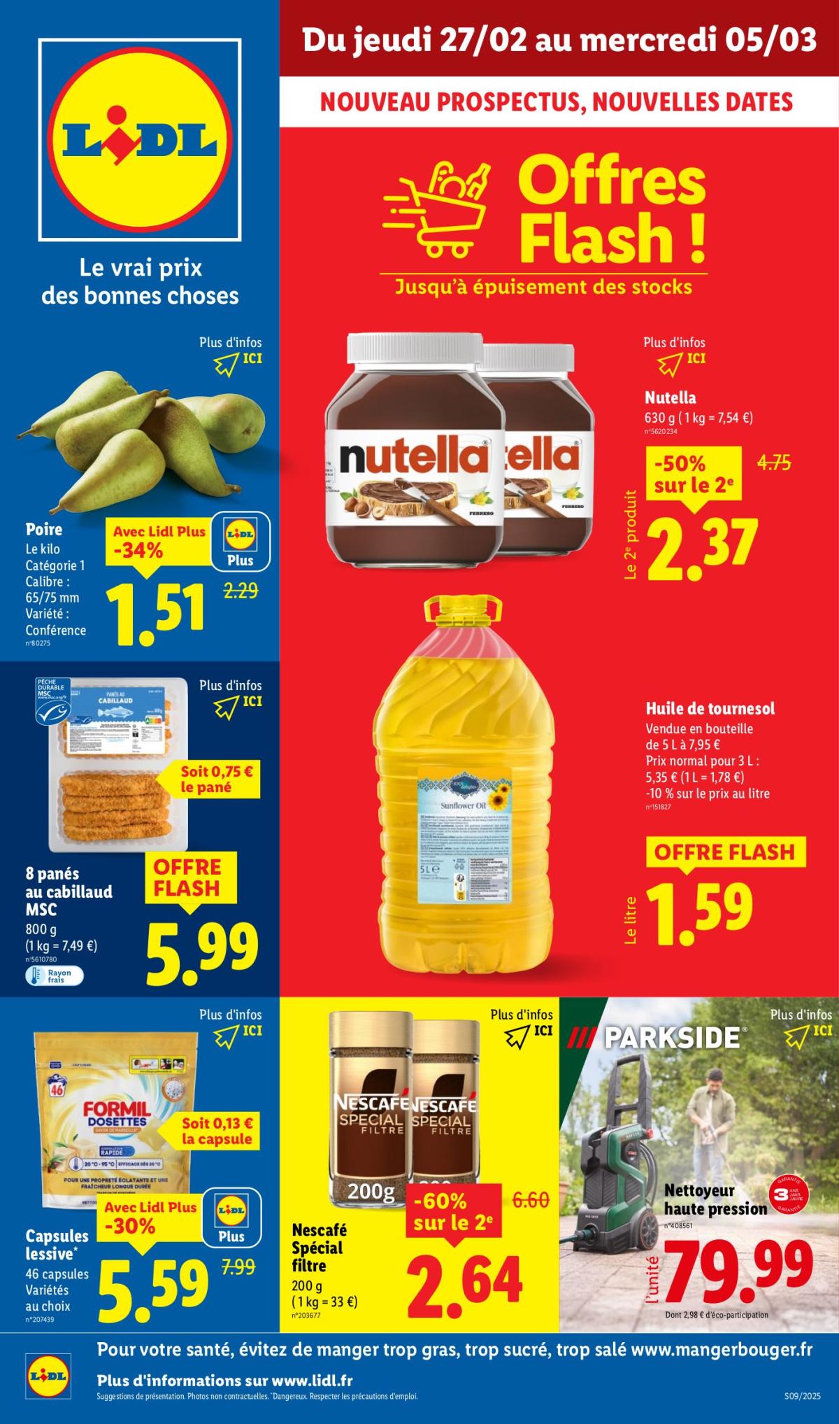 Catalogue Lidl valable dès 27/02 - 05/03