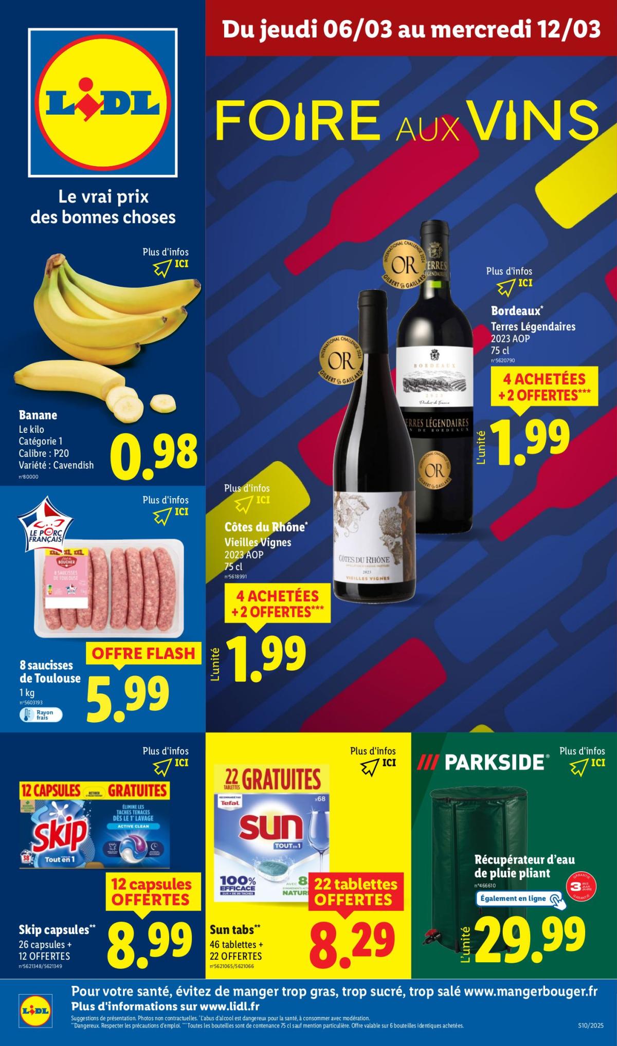 Catalogue Lidl valable dès 06/03 - 12/03