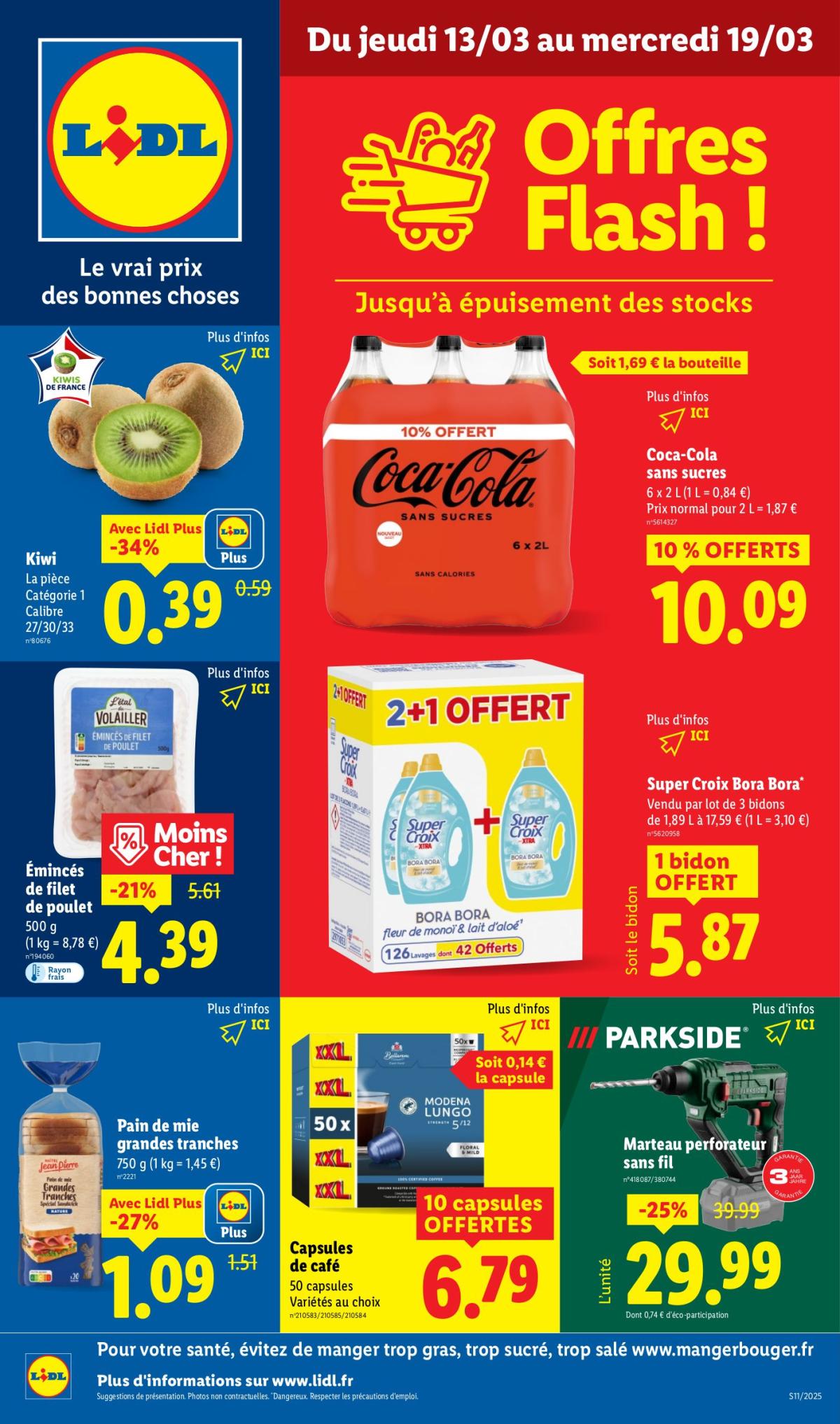 Catalogue Lidl valable dès 13/03 - 19/03