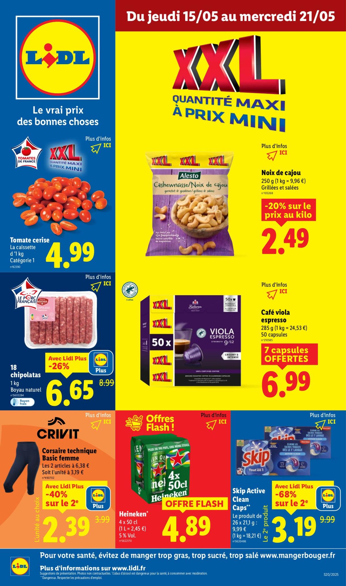 Catalogue Lidl valable dès 15/05 - 21/05