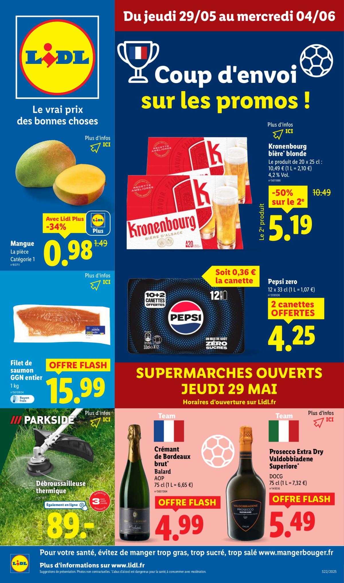 Catalogue Lidl valable dès 29/05 - 04/06