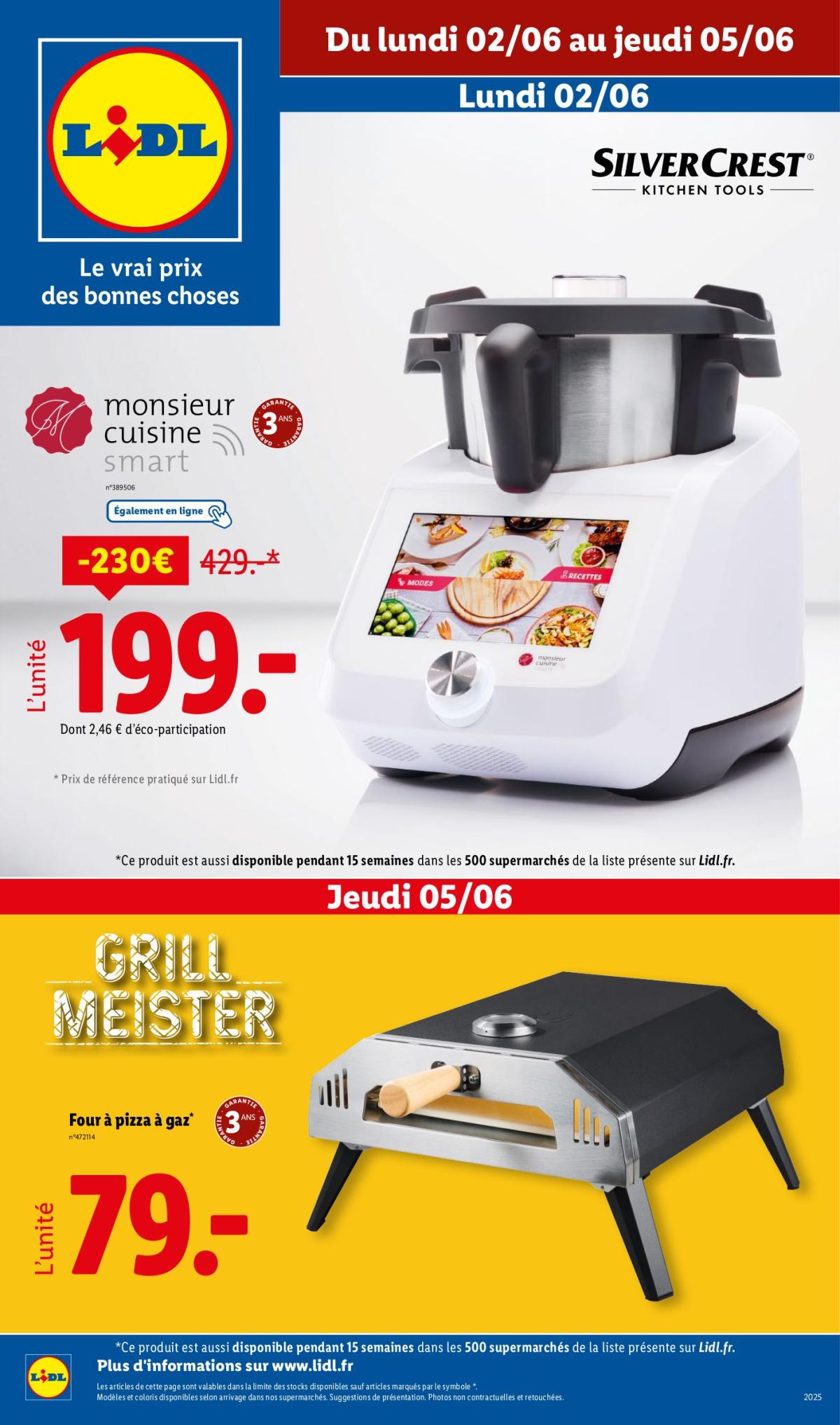 Catalogue Lidl - Les bonnes affaires de la semaine valable dès 02/06 - 05/06