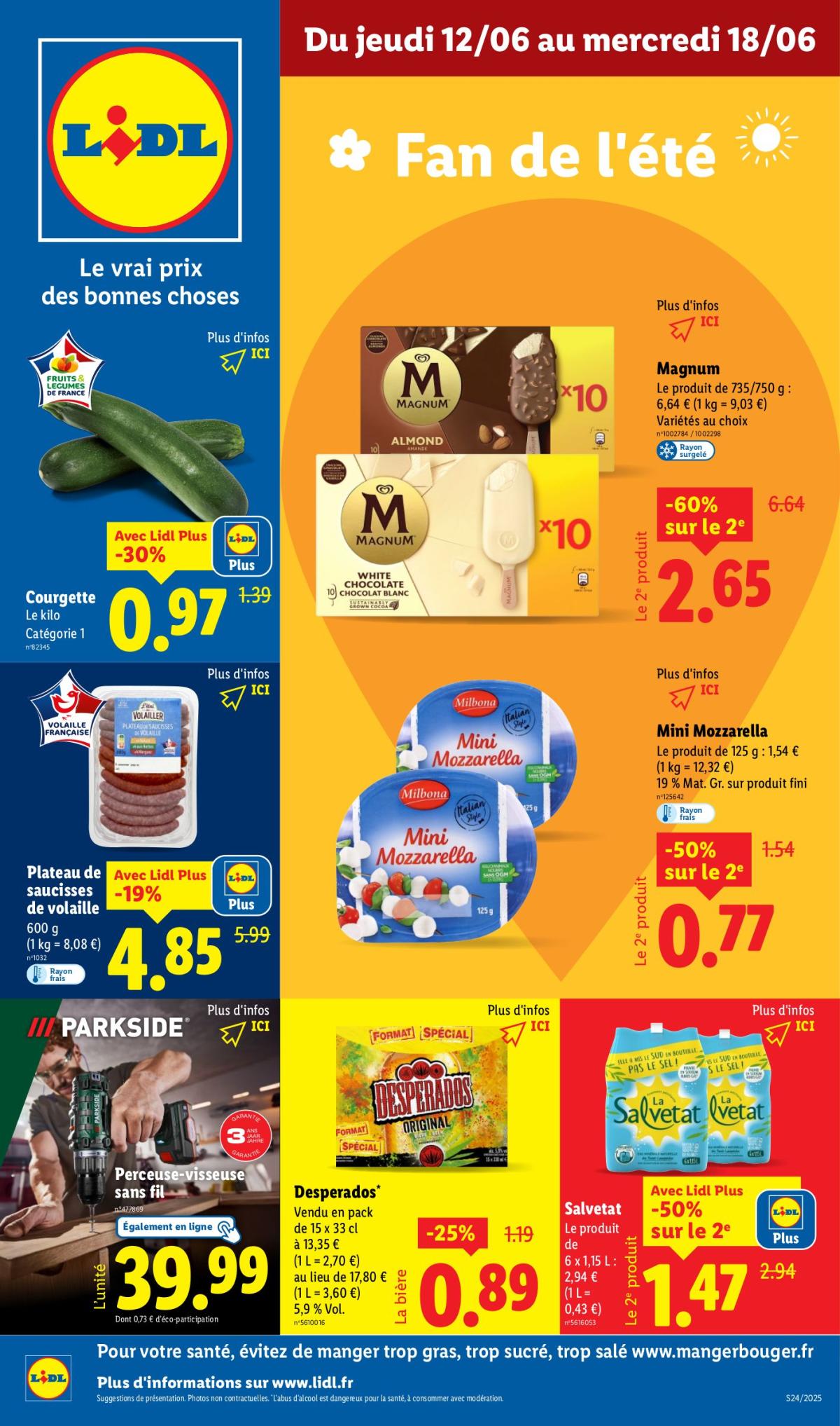 Catalogue Lidl valable du 12/06 au 18/06