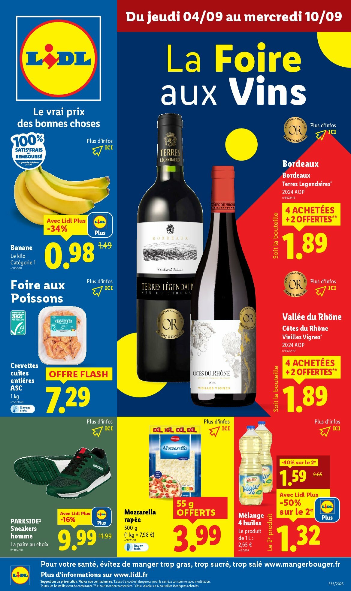 Catalogue Lidl valable du 04/09 au 10/09