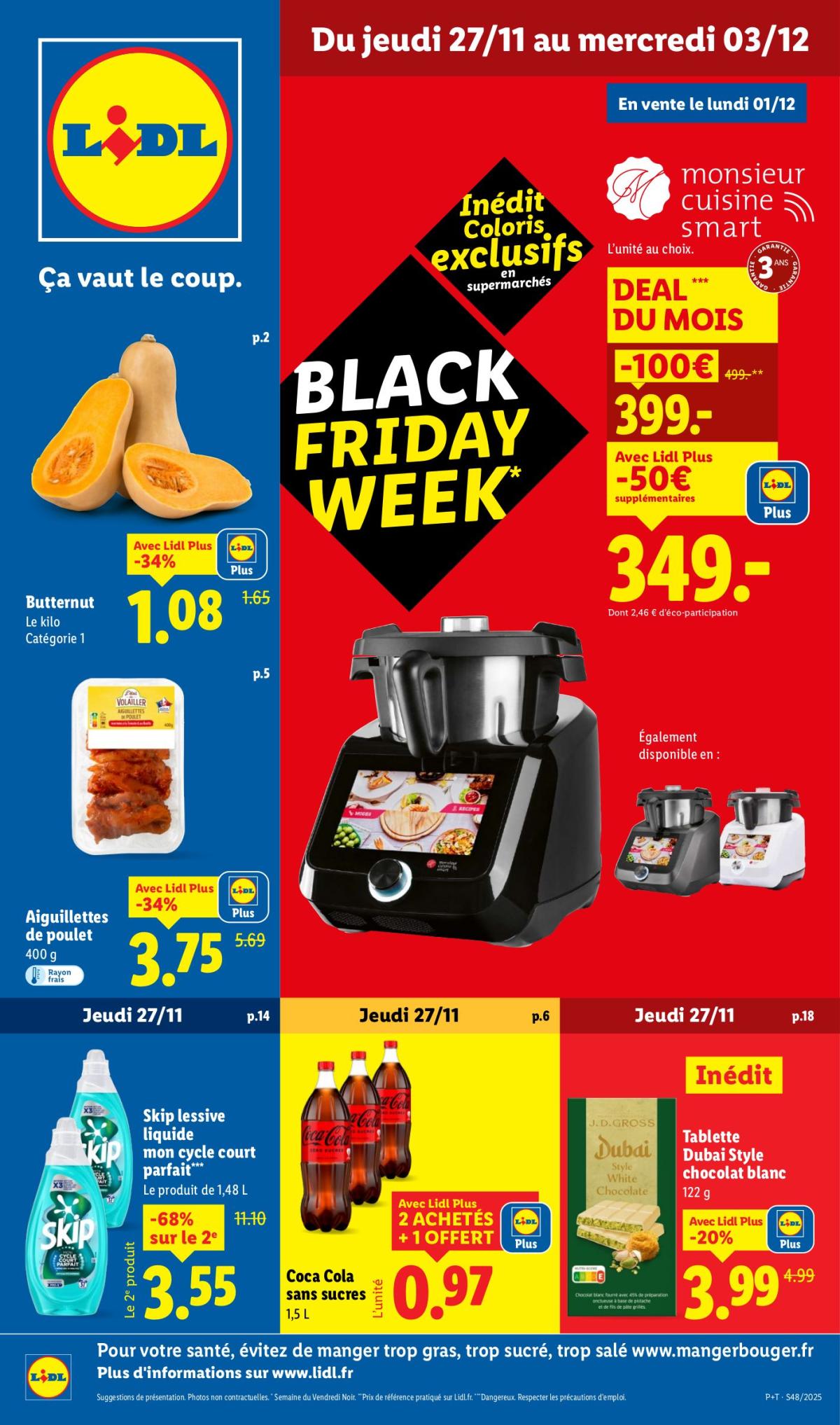 Catalogue Lidl valable du 27/11 au 03/12