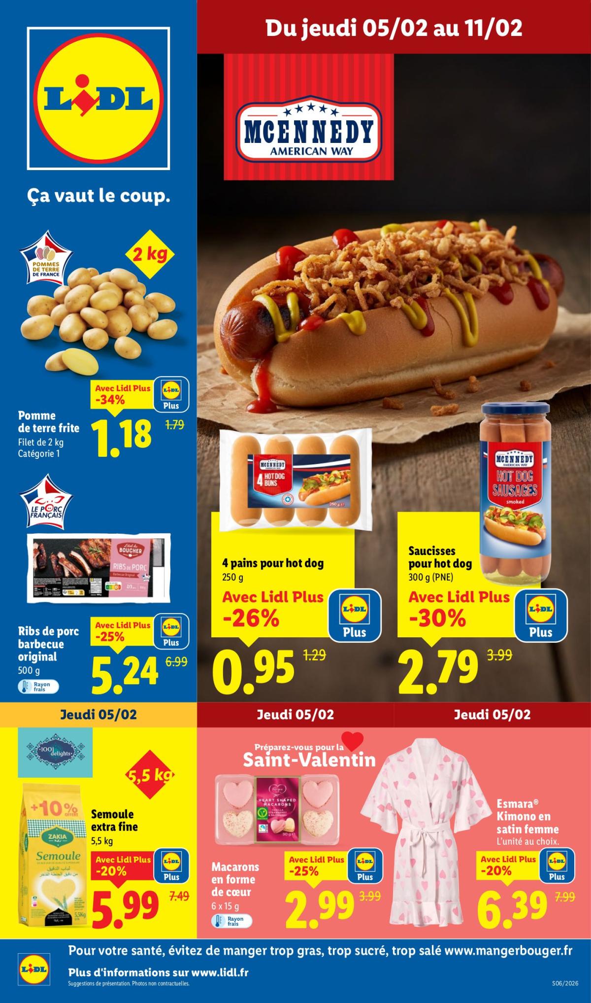 Catalogue Lidl valable du 05/02 au 11/02
