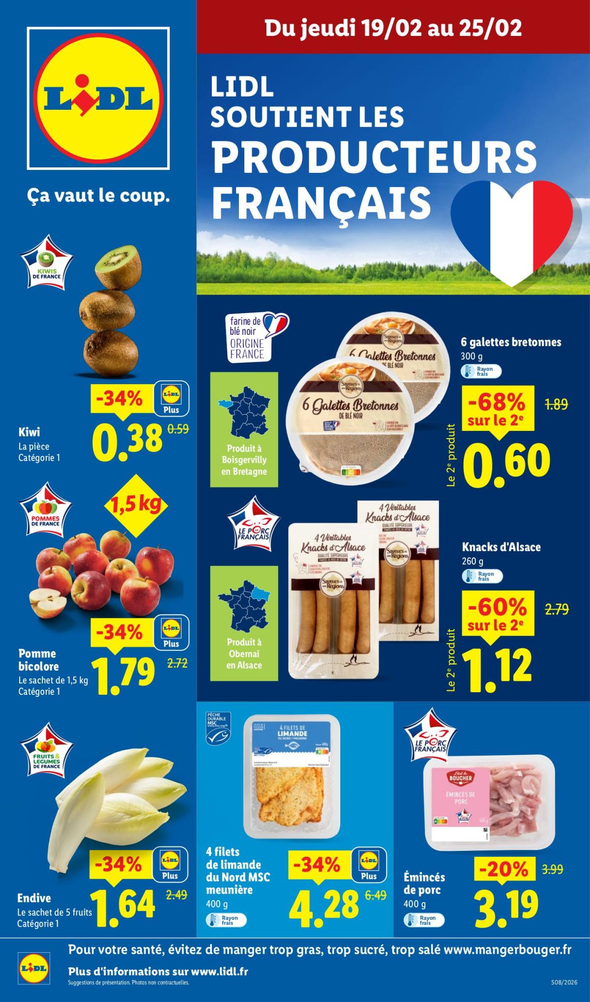 Catalogue Lidl valable du 19/02/2026 au 25/02/2026