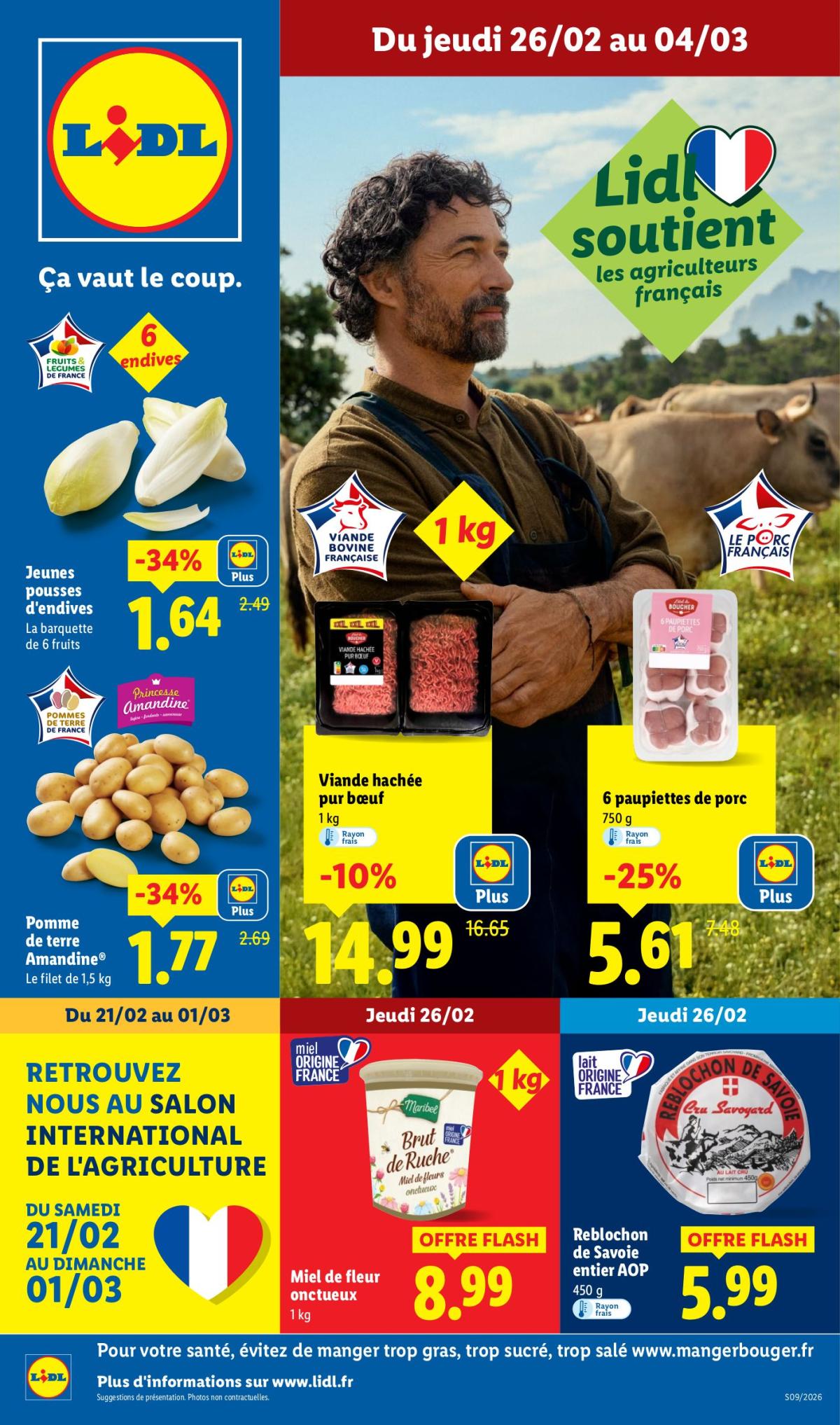 Catalogue Lidl valable du 26/02/2026 au 04/03/2026