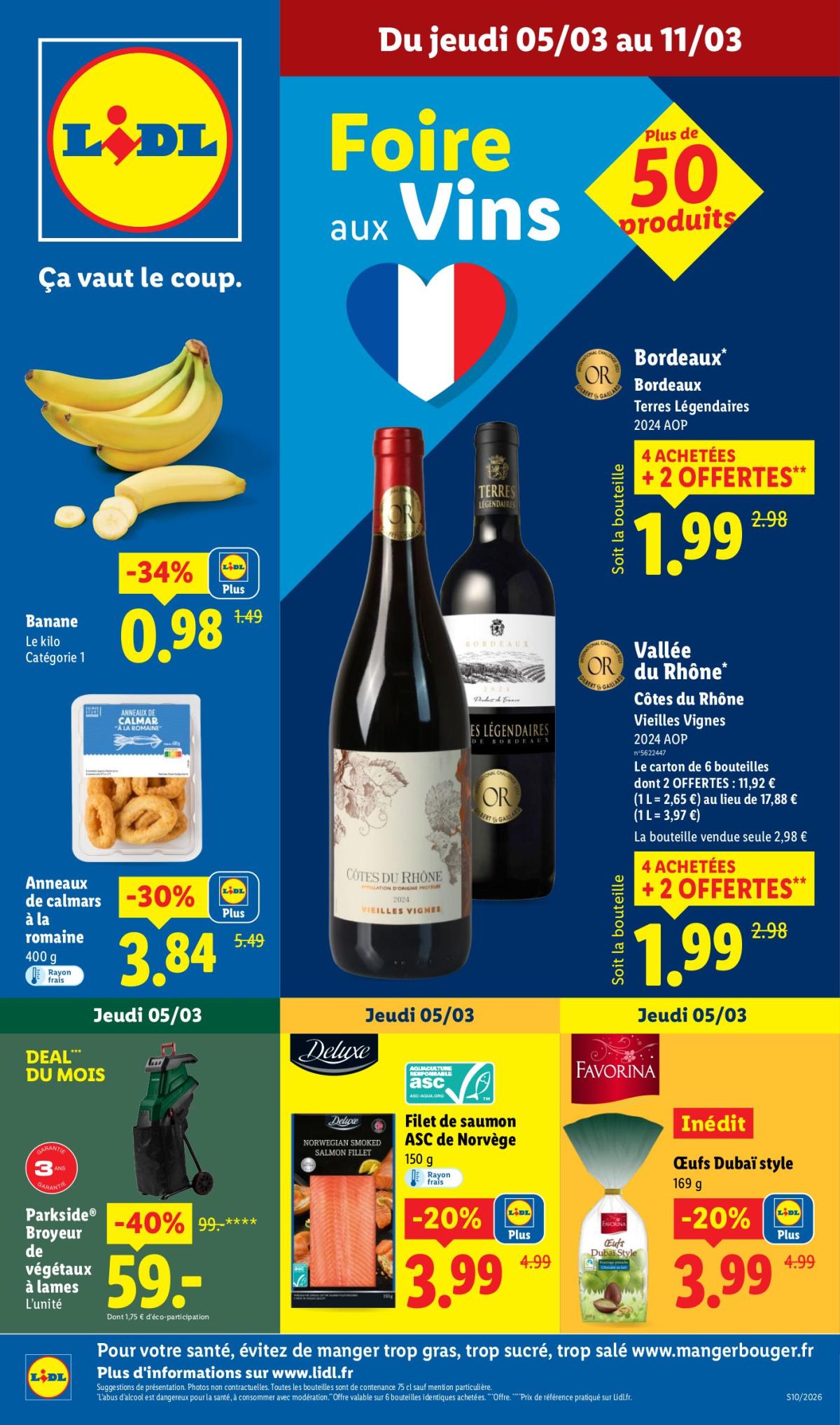Catalogue Lidl valable du 05/03/2026 au 11/03/2026