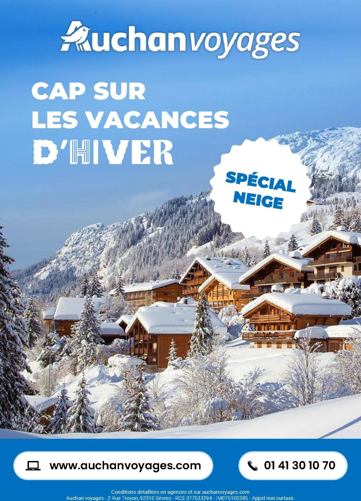 Catalogue Auchan - Cap sur les vacances d'hiver ! valable du 01/12 au 31/12