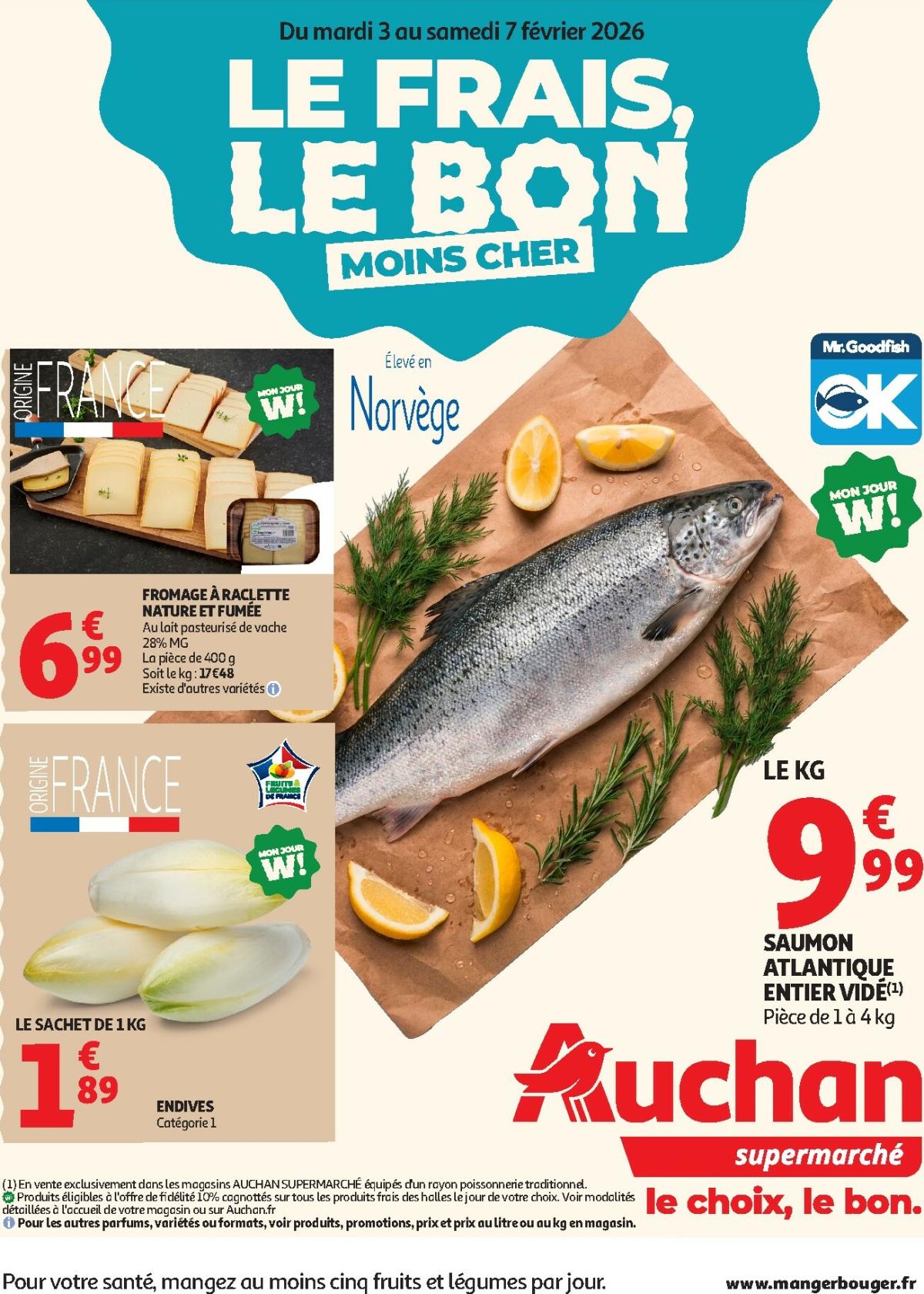 Catalogue Auchan - Offres du moment supers valable du 03/02/2026 au 07/02/2026