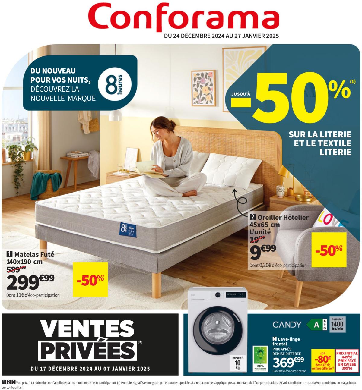 Catalogue Conforama valable dès 24/12 - 27/01