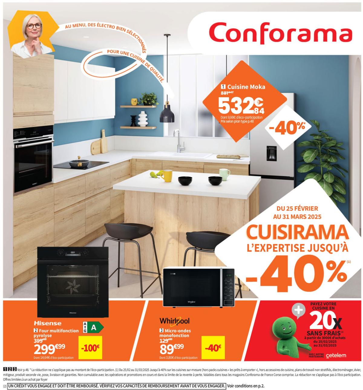 Catalogue Conforama valable dès 25/02 - 31/03