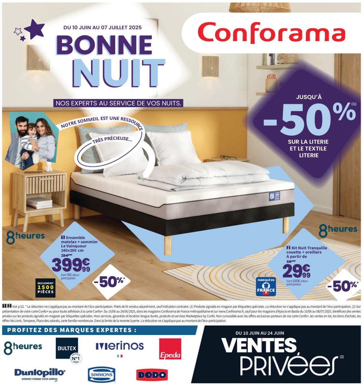 Catalogue Conforama valable du 10/06 au 07/07