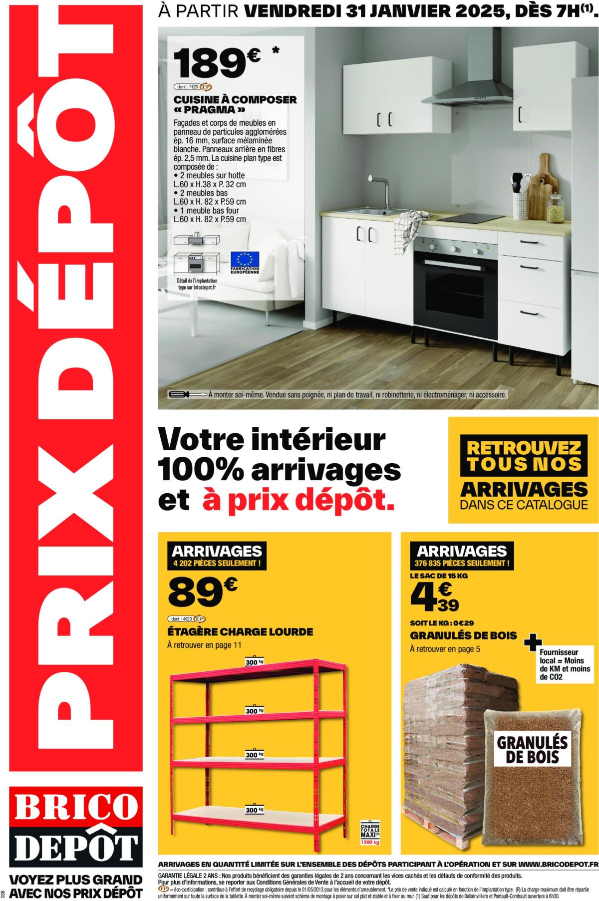 Catalogue Brico Dépôt valable dès 31/01 - 20/02