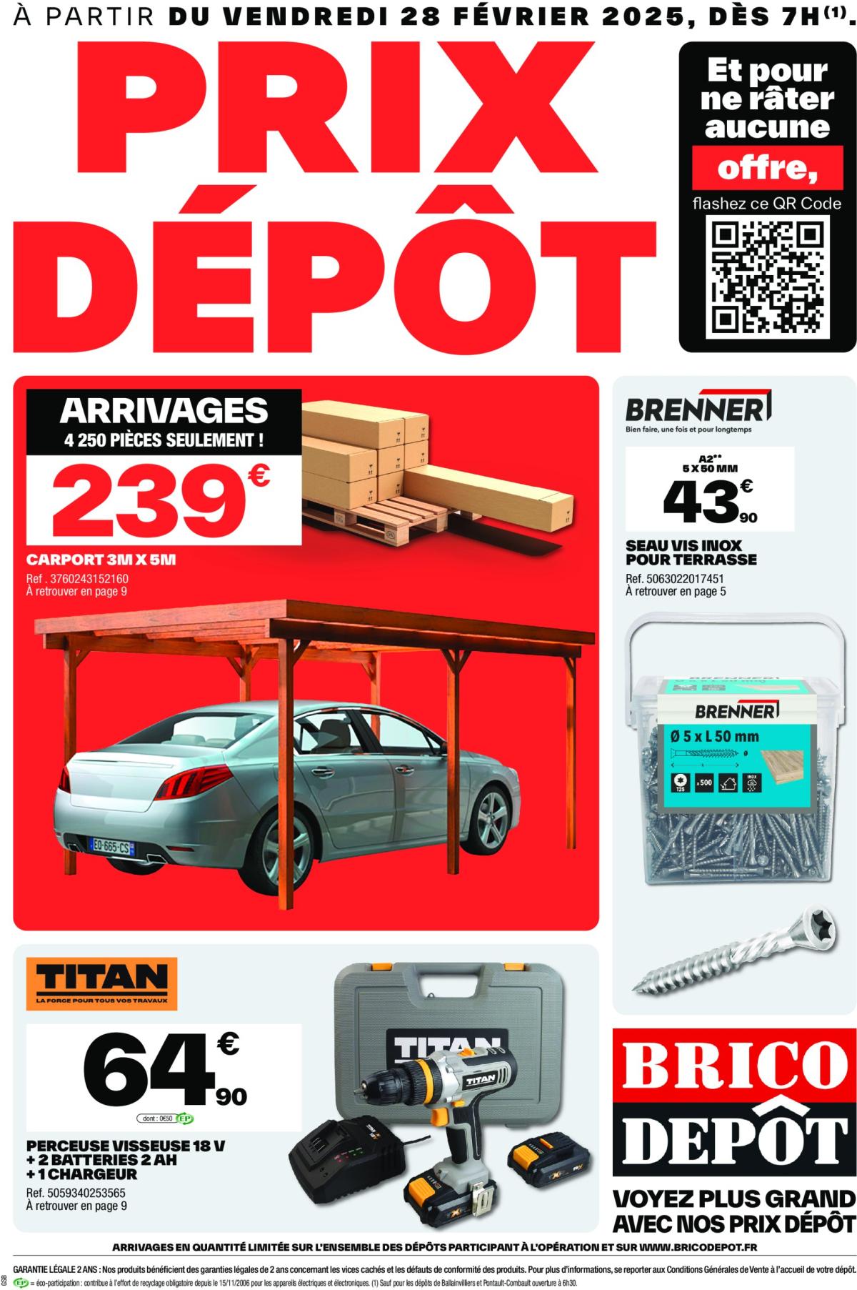 Catalogue Brico Dépôt valable dès 28/02 - 13/03