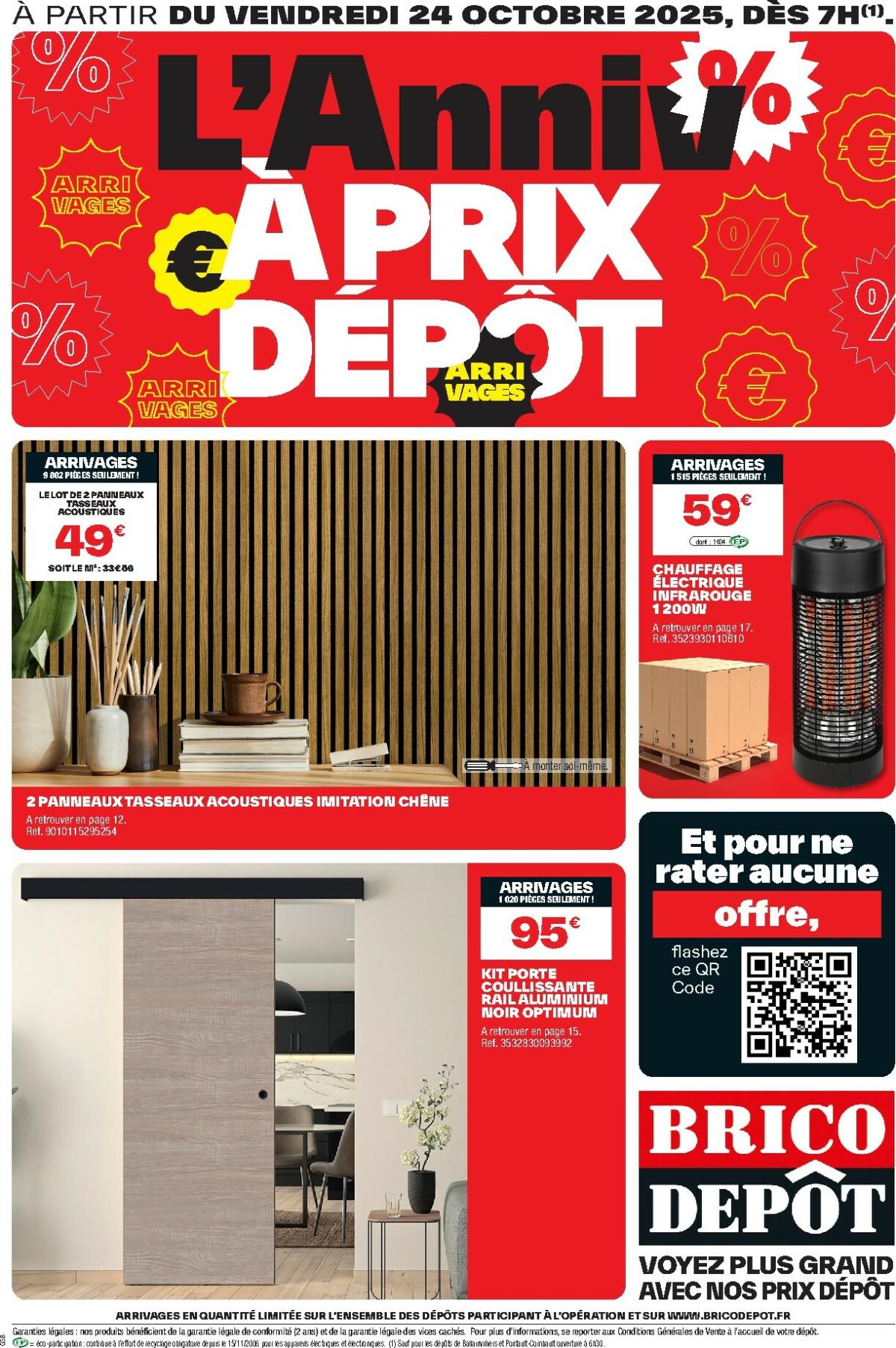 Catalogue Brico Dépôt valable du 24/10 au 07/11
