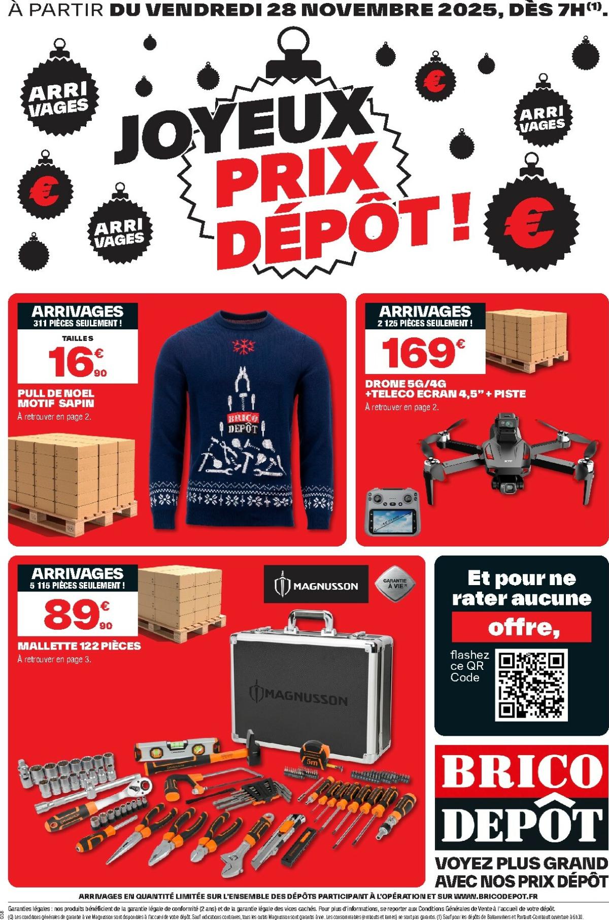 Catalogue Brico Dépôt valable du 28/11 au 25/12