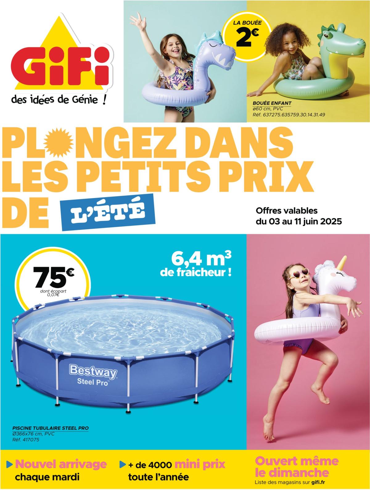 Catalogue Gifi valable dès 03/06 - 11/06