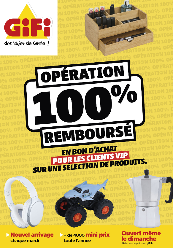 Catalogue Gifi valable du 22/09 au 05/10