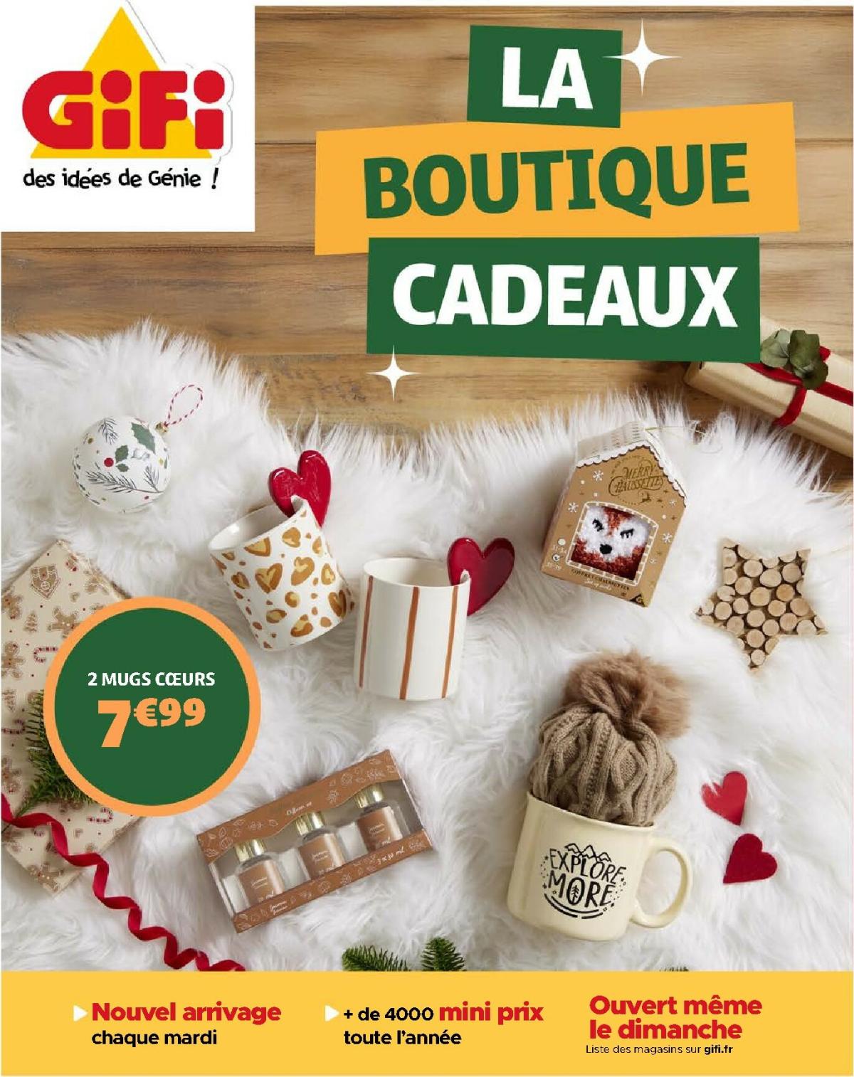 Catalogue Gifi valable du 18/11 au 30/12