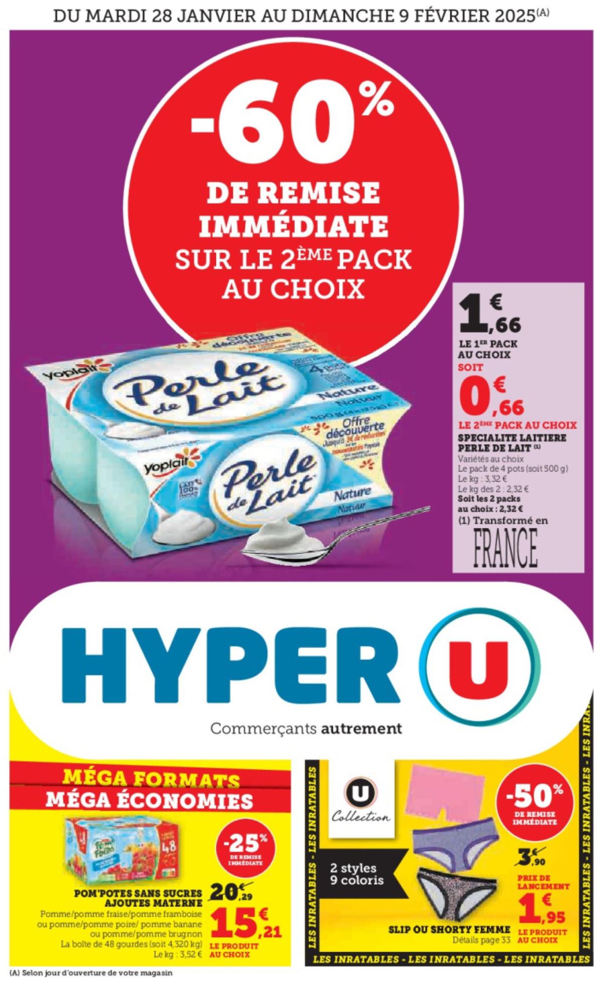 Catalogue Hyper U valable dès 28/01 - 09/02