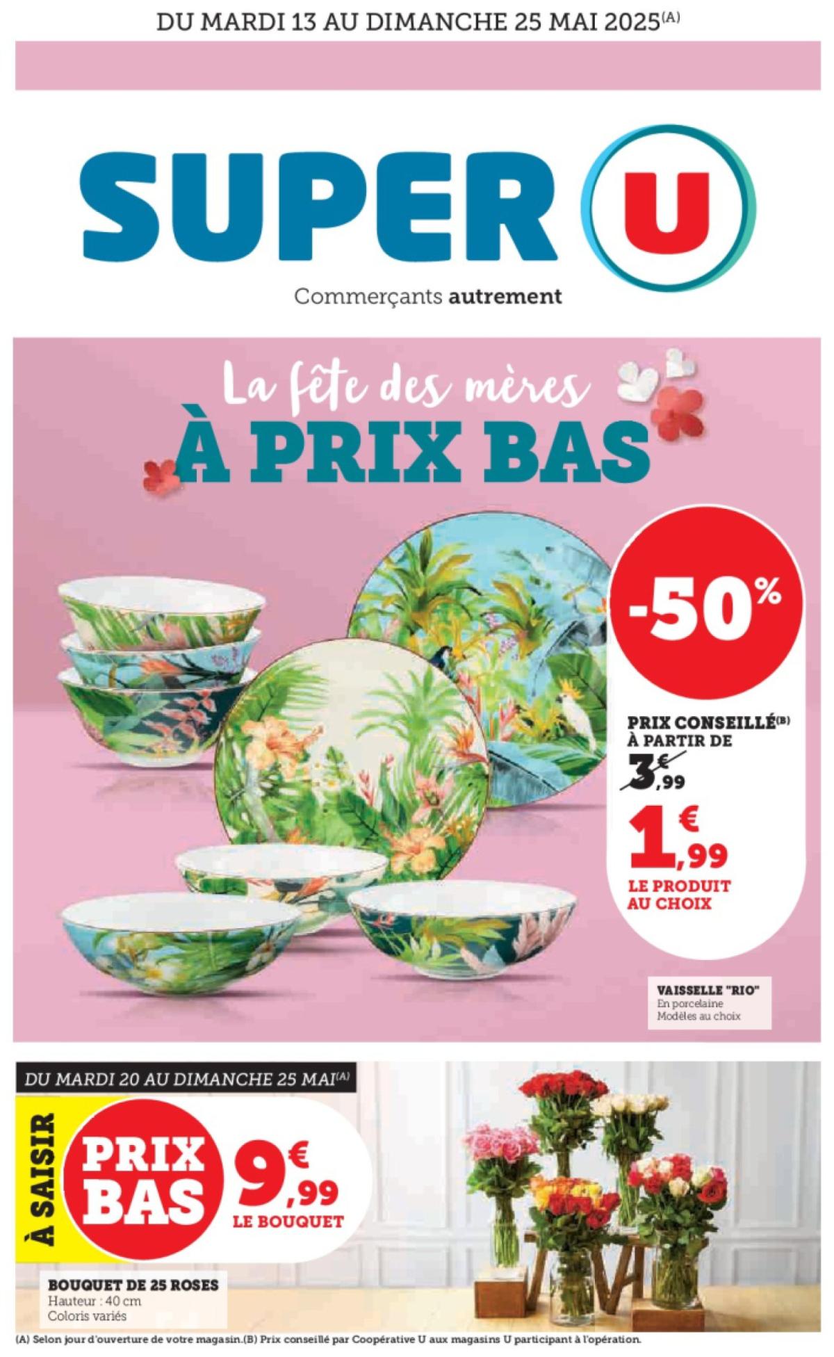 Catalogue Super U valable dès 13/05 - 25/05