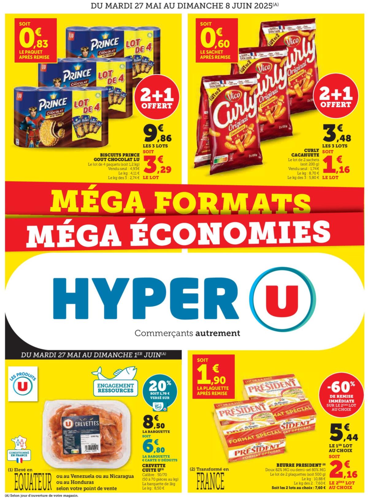Catalogue Super U - Brochure valable dès 27/05 - 08/06