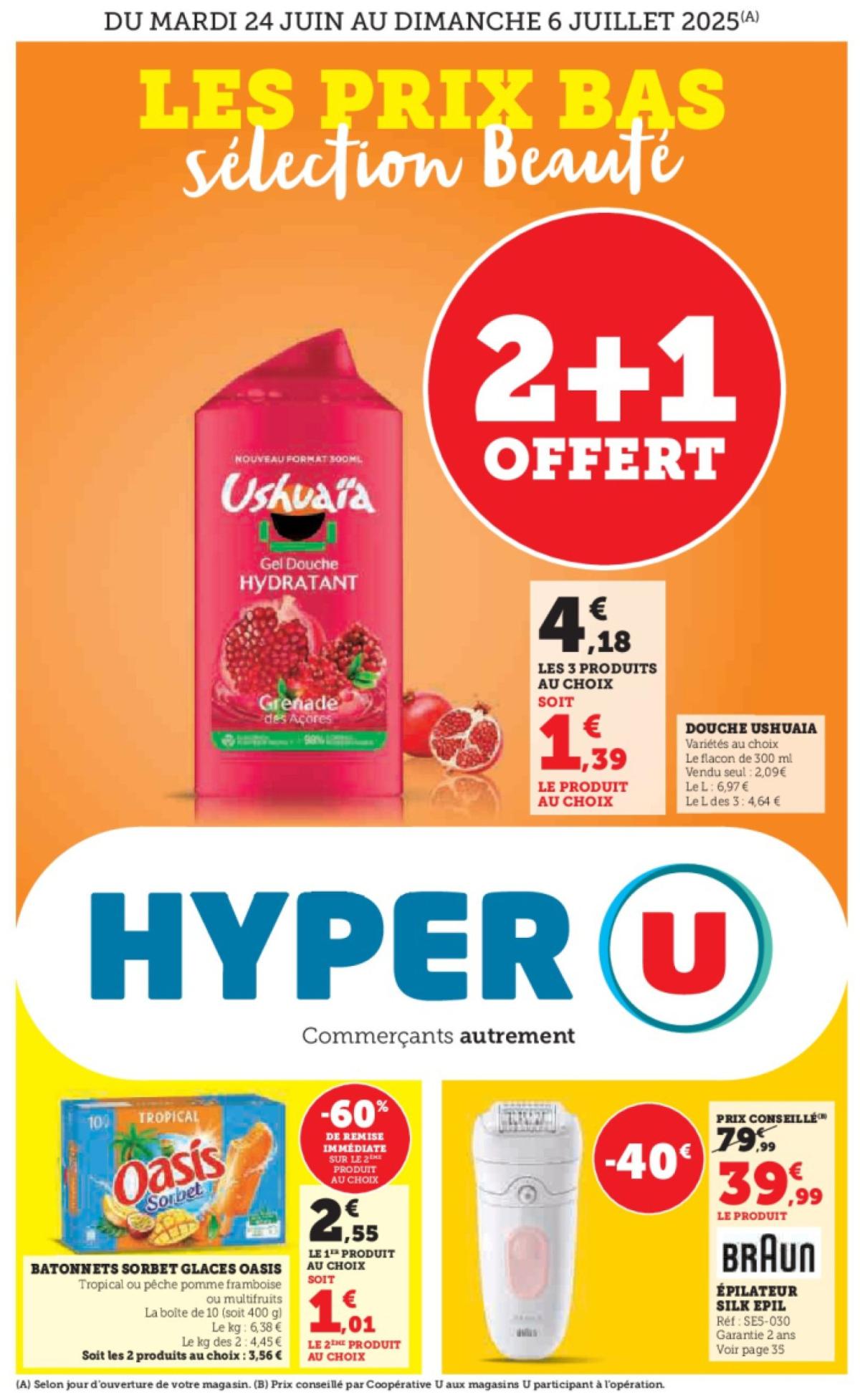 Catalogue Hyper U valable du 24/06 au 06/07