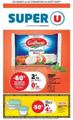 Catalogue Super U valable du 12/08 au 24/08
