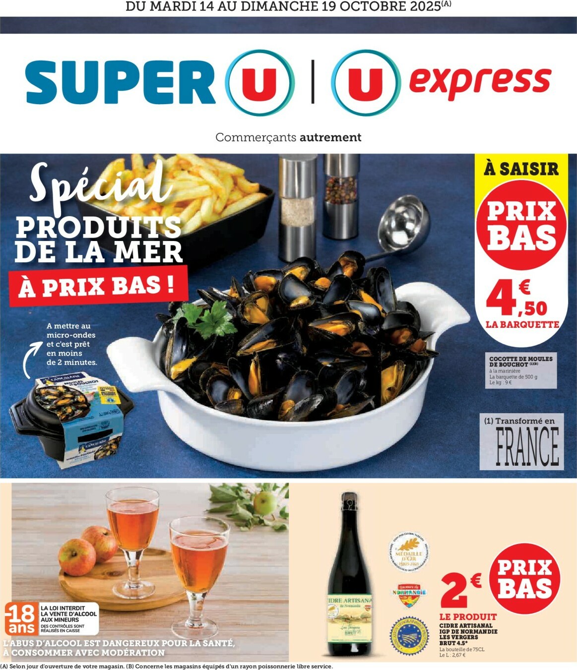 Catalogue Super U - Express valable du 14/10 au 19/10