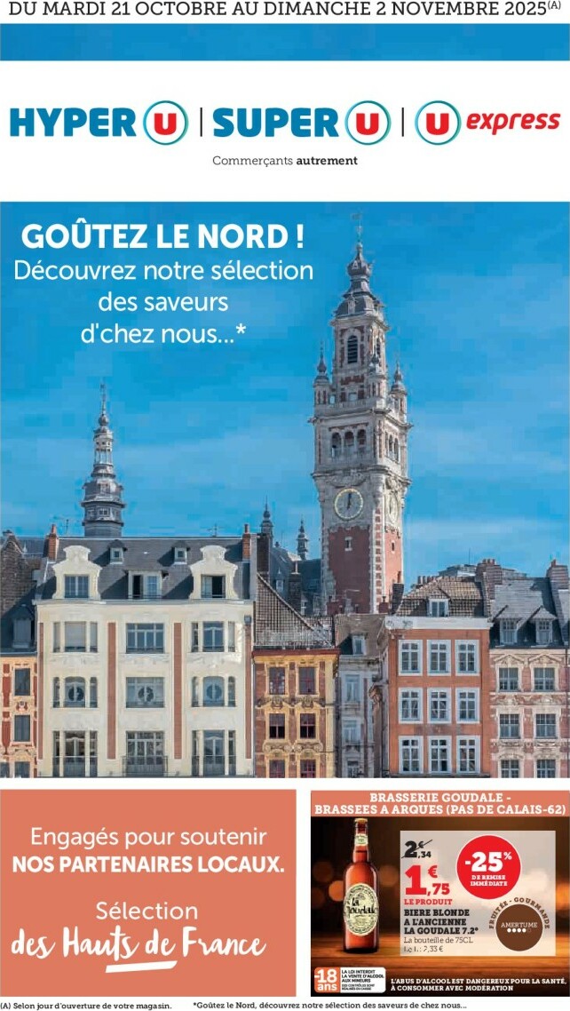 Catalogue Super U valable du 21/10 au 02/11