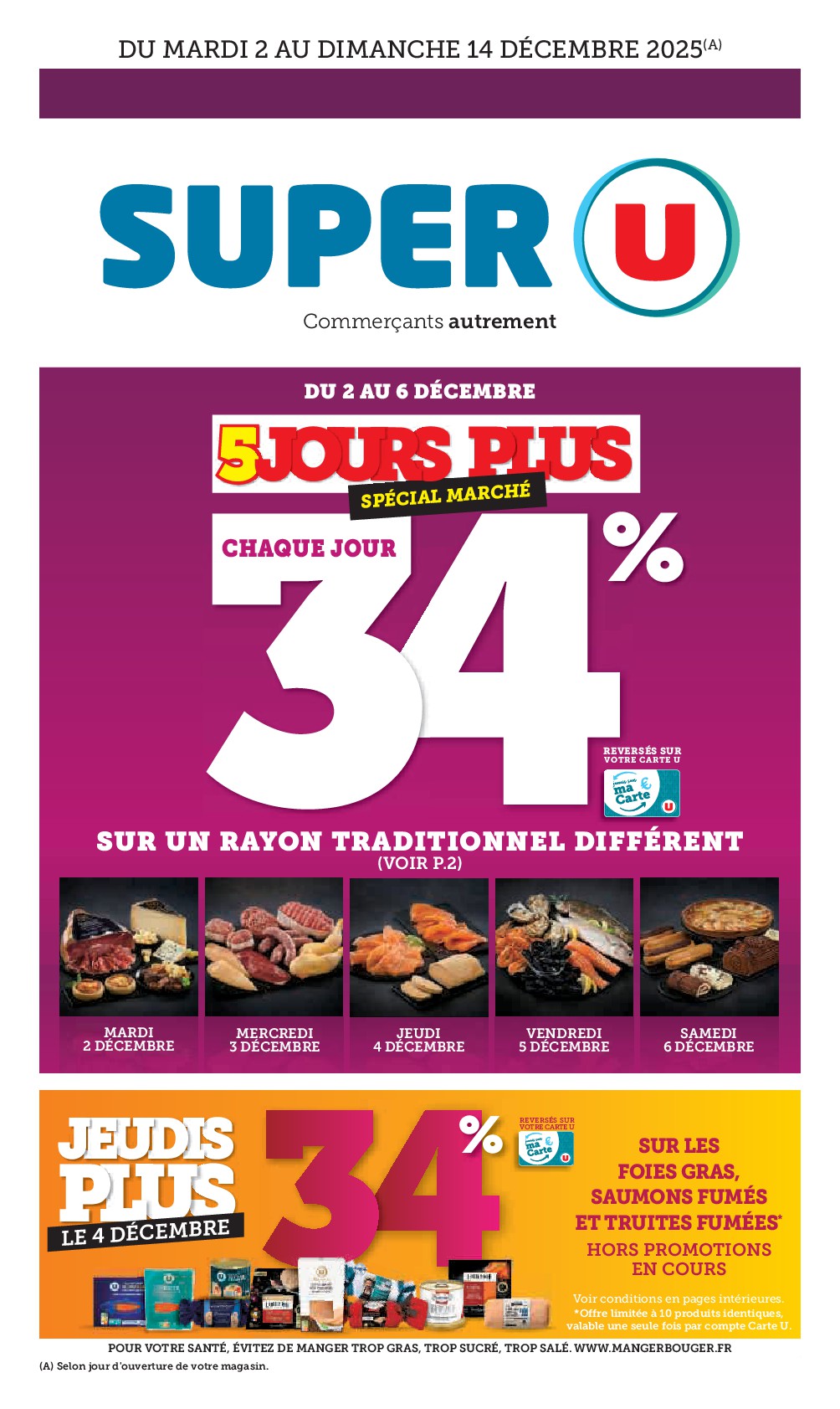 Catalogue Super U valable du 02/12 au 14/12