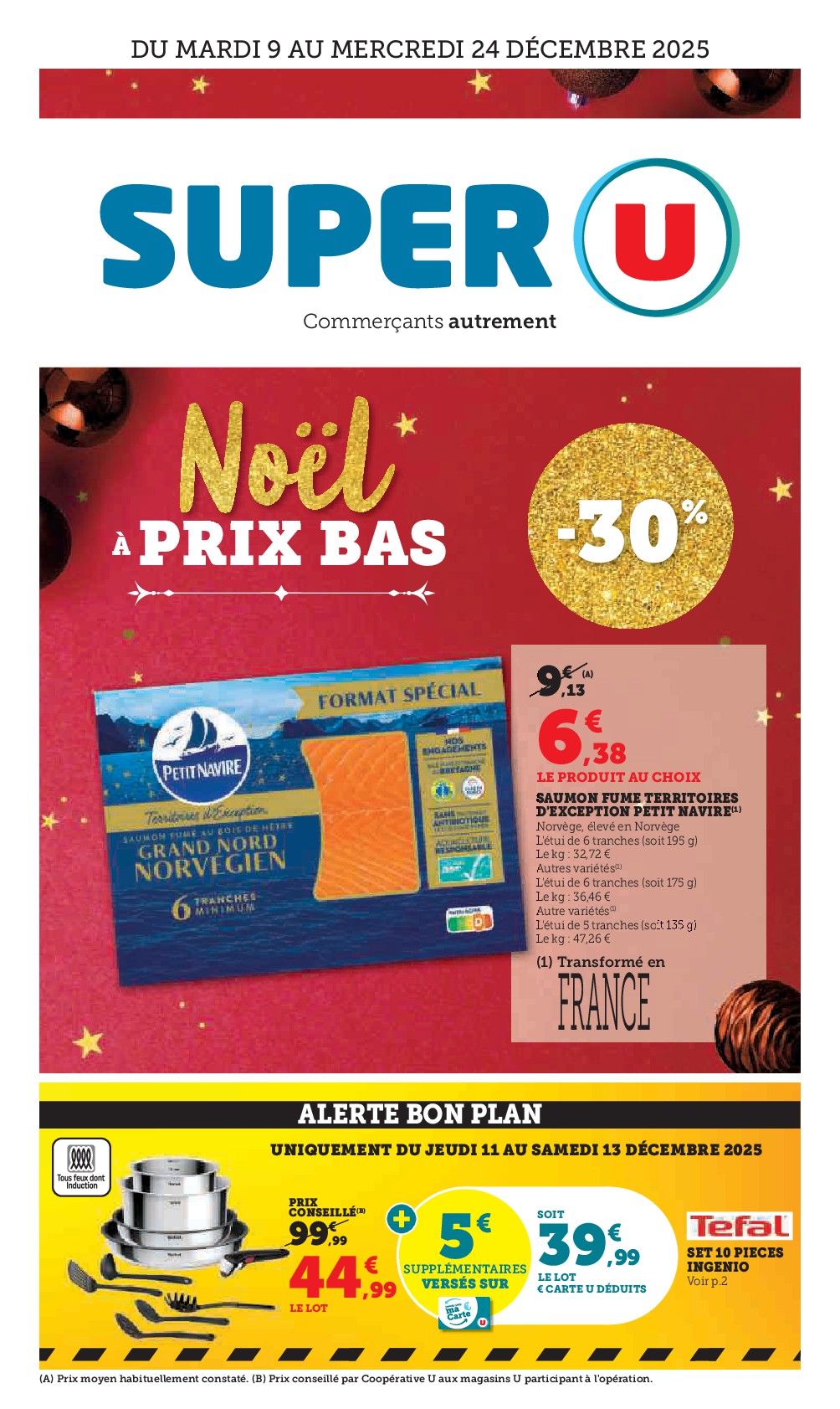 Catalogue Super U valable du 09/12 au 24/12