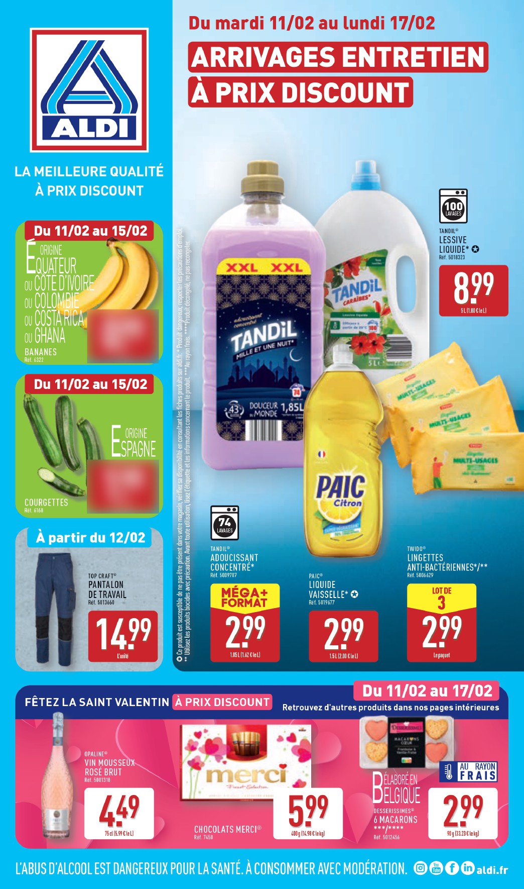 Catalogue ALDI valable dès 11/02 - 17/02