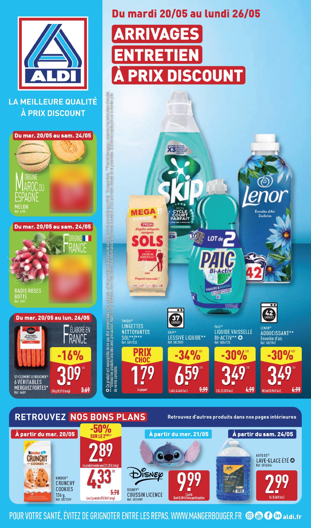 Catalogue ALDI valable dès 20/05 - 26/05