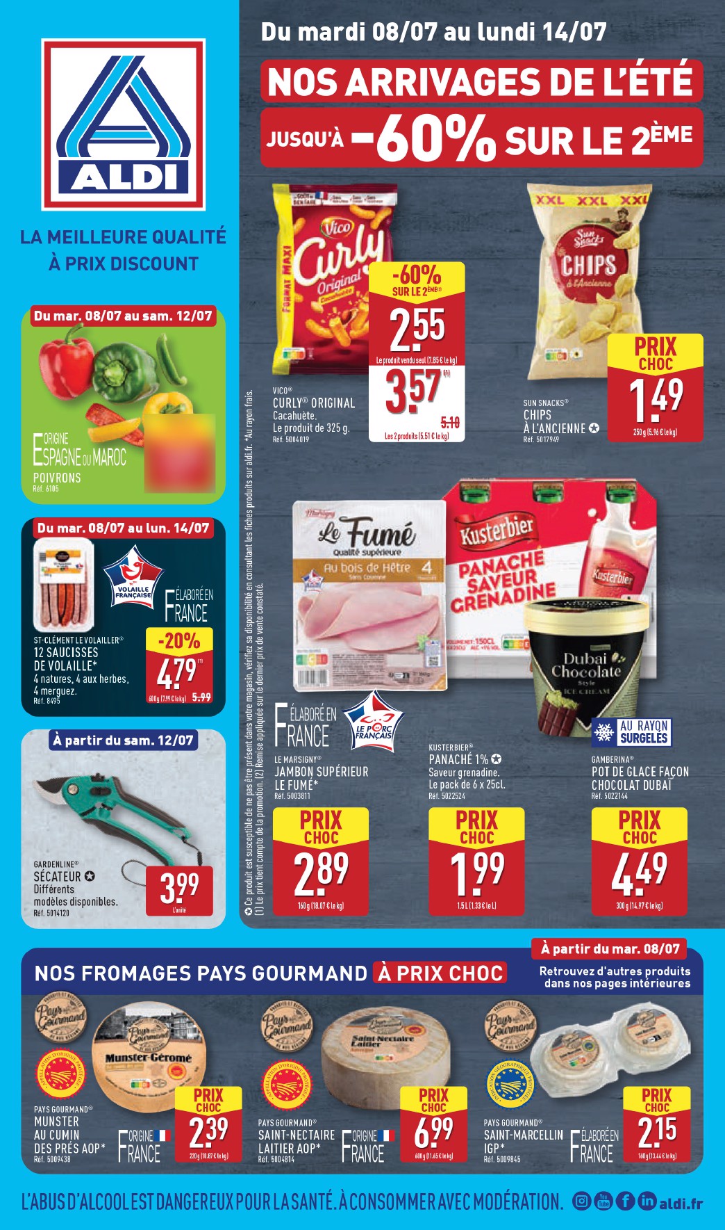 Catalogue ALDI valable du 08/07 au 14/07