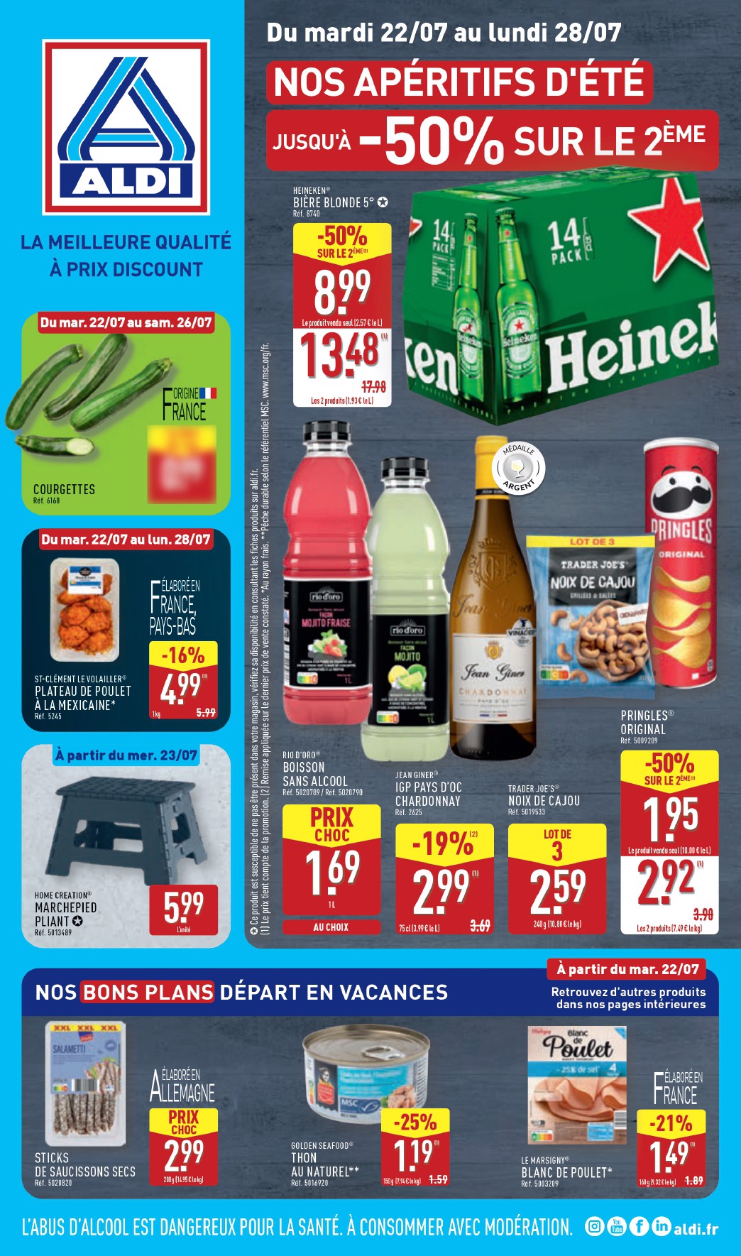 Catalogue ALDI valable du 22/07 au 28/07