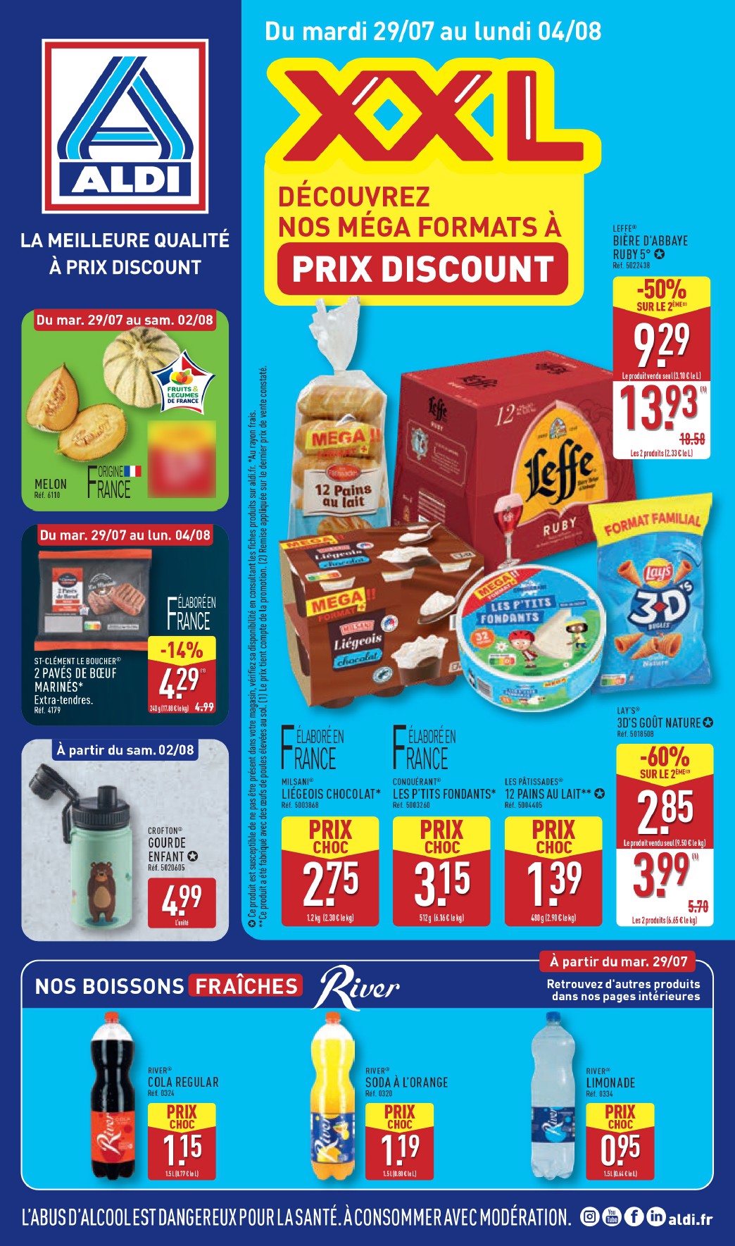 Catalogue ALDI valable du 29/07 au 04/08