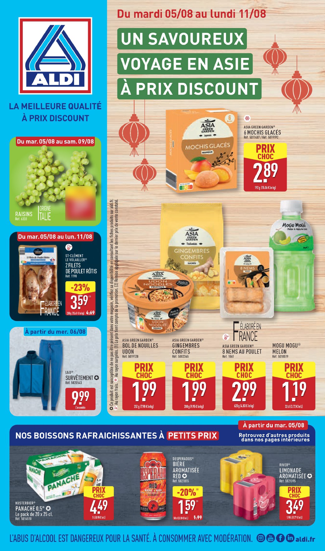 Catalogue ALDI valable du 05/08 au 11/08