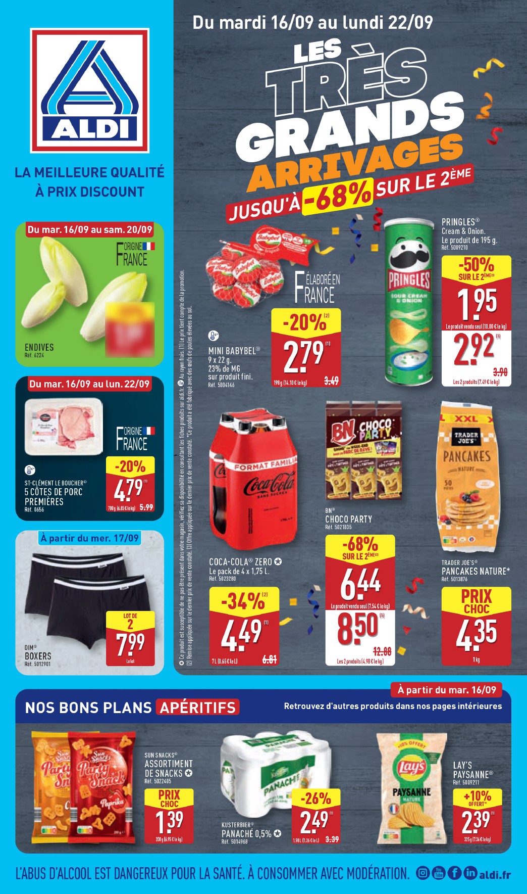 Catalogue ALDI valable du 16/09 au 22/09