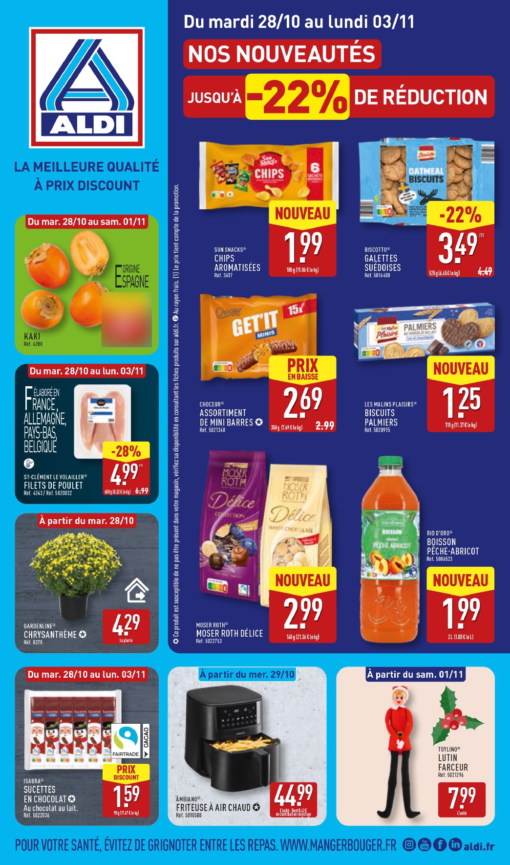Catalogue ALDI valable du 28/10 au 03/11