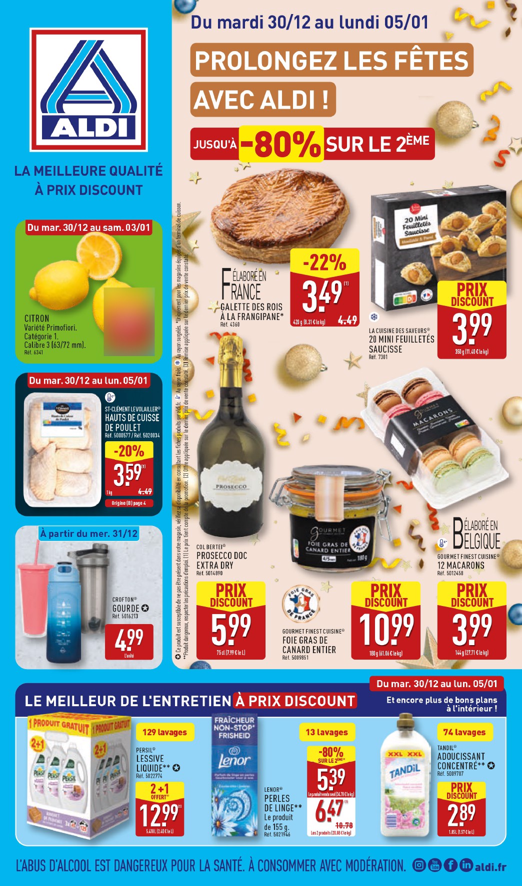 Catalogue ALDI valable du 30/12 au 05/01