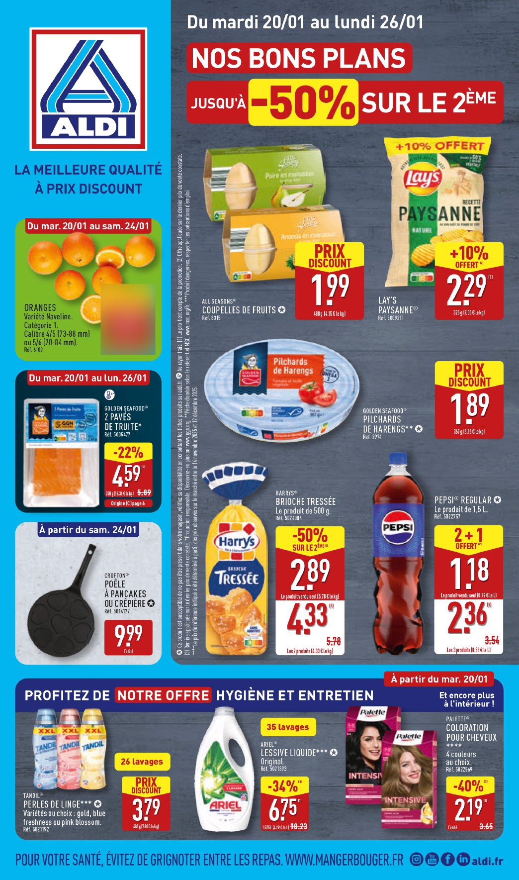 Catalogue ALDI valable du 20/01 au 26/01