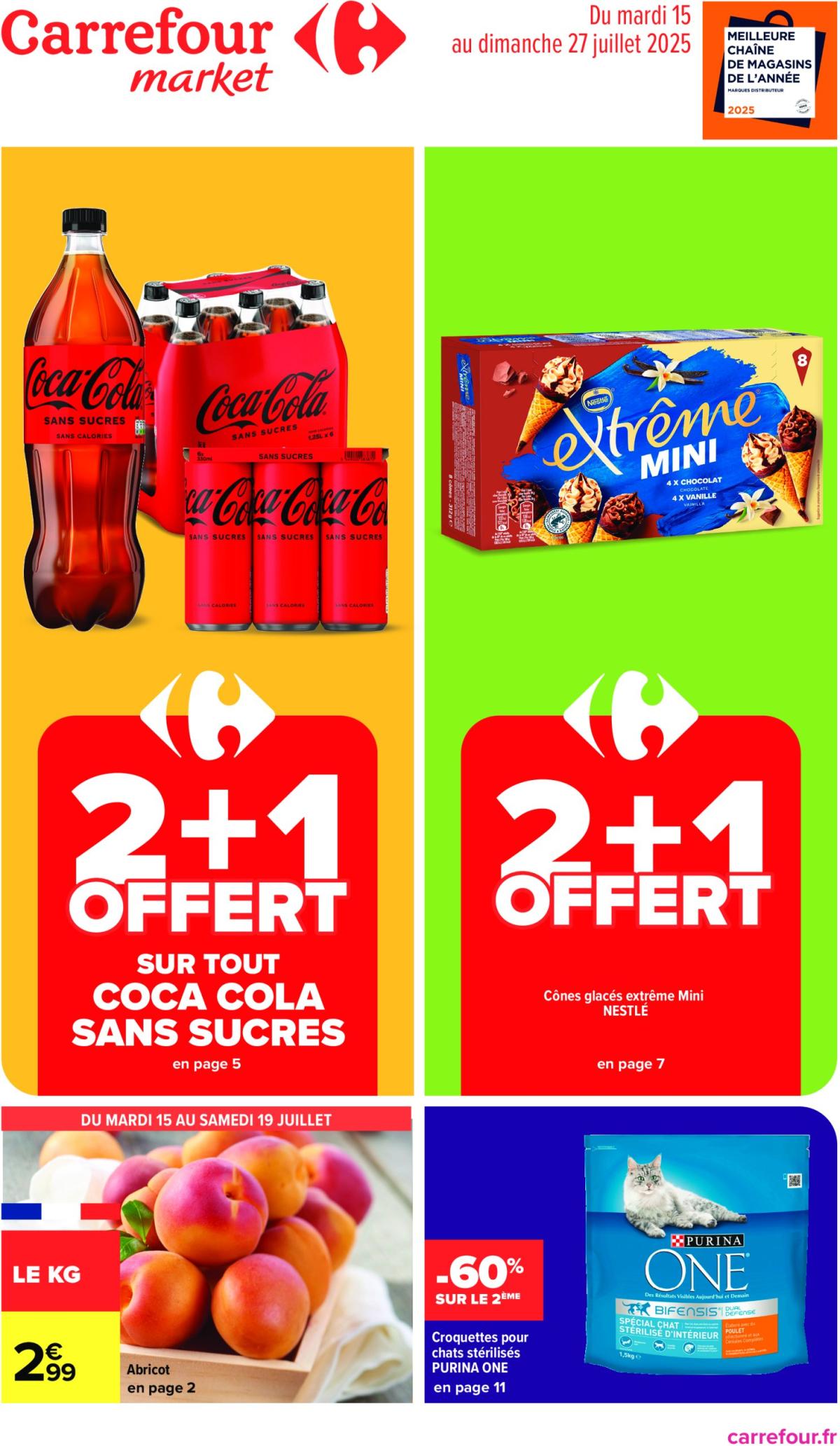 Catalogue Carrefour Market valable du 15/07 au 27/07