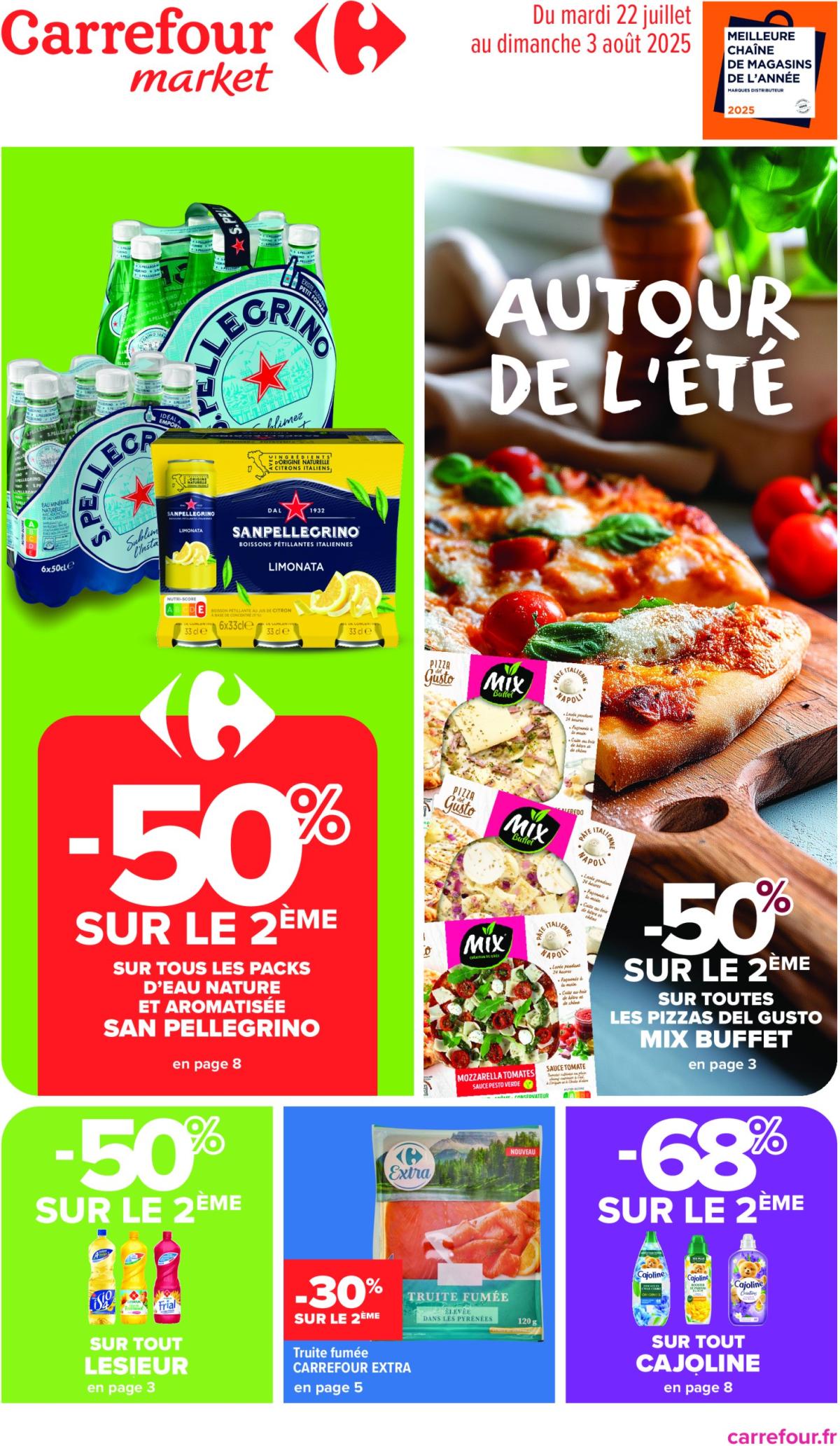 Catalogue Carrefour Market valable du 22/07 au 03/08