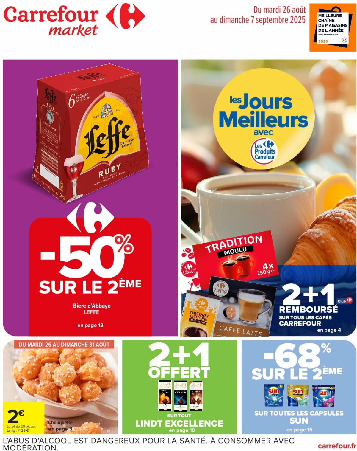 Catalogue Carrefour Market valable du 26/08 au 07/09